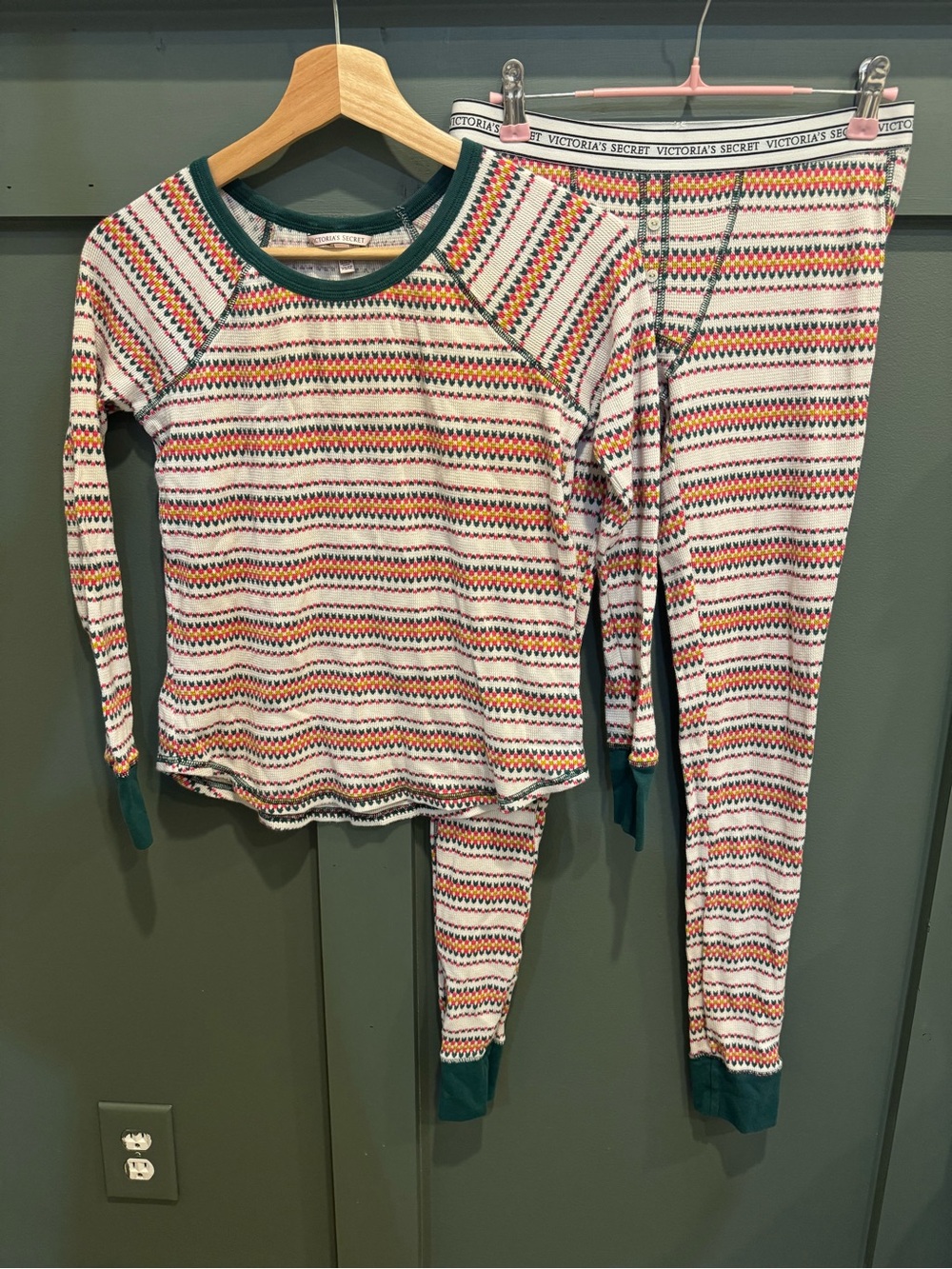 Victoria's Secret Fair Isle Matching Set
